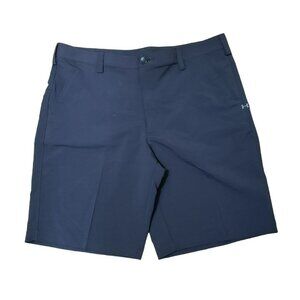 Under Armour UA Golf Shorts, Mens Size 38, Loose, Black, Athleisure, Stretch